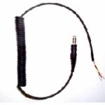 Dolny spiralny kabel do ochronników słuchu 3M™ Peltor™ z 4-stykową zintegrowaną wtyczką ML1A