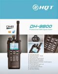 Radiotelefony HQT DMR